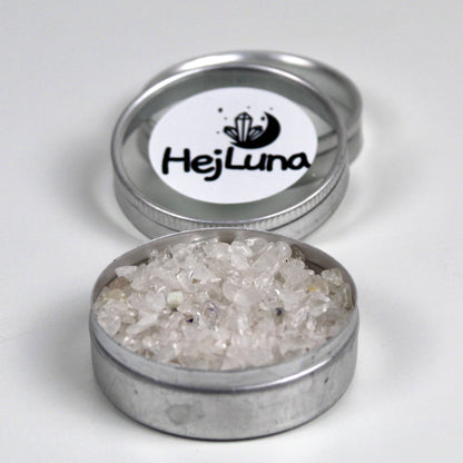 Ensemble de charge/décharge en hématite et cristal de roche