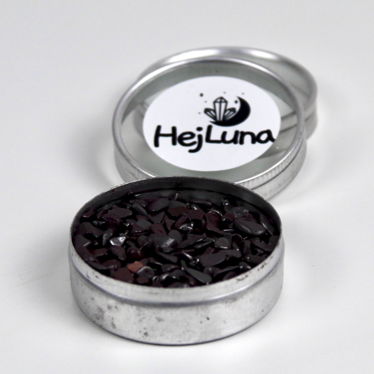 Ensemble de charge/décharge en hématite et cristal de roche