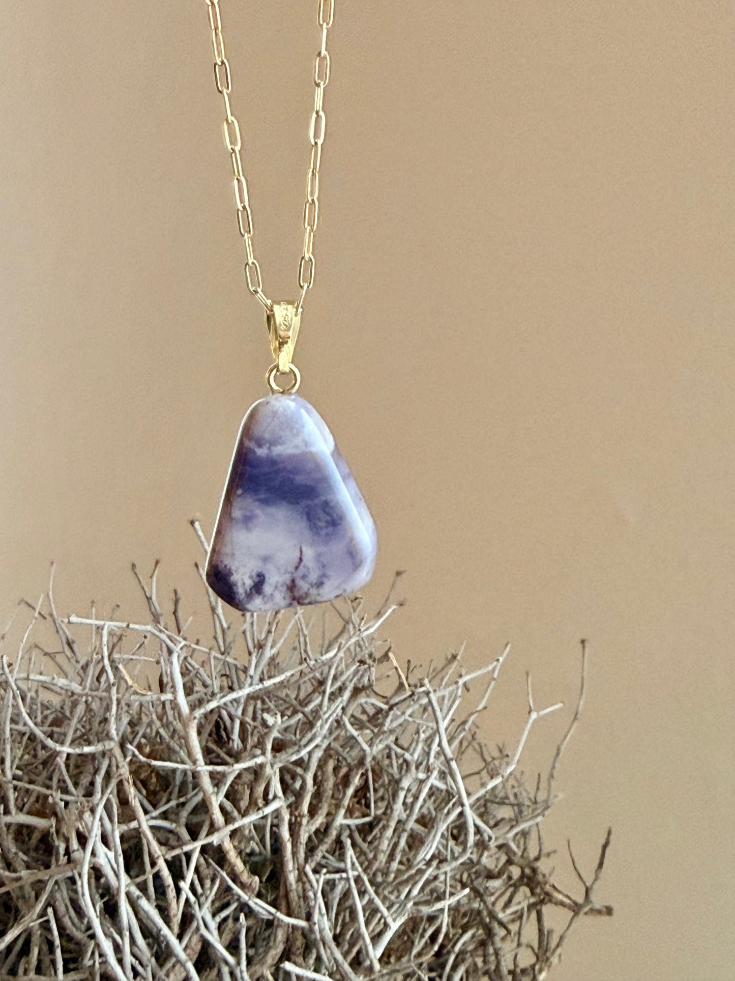 Fluoritopal (Tiffany Stone) – Anhänger