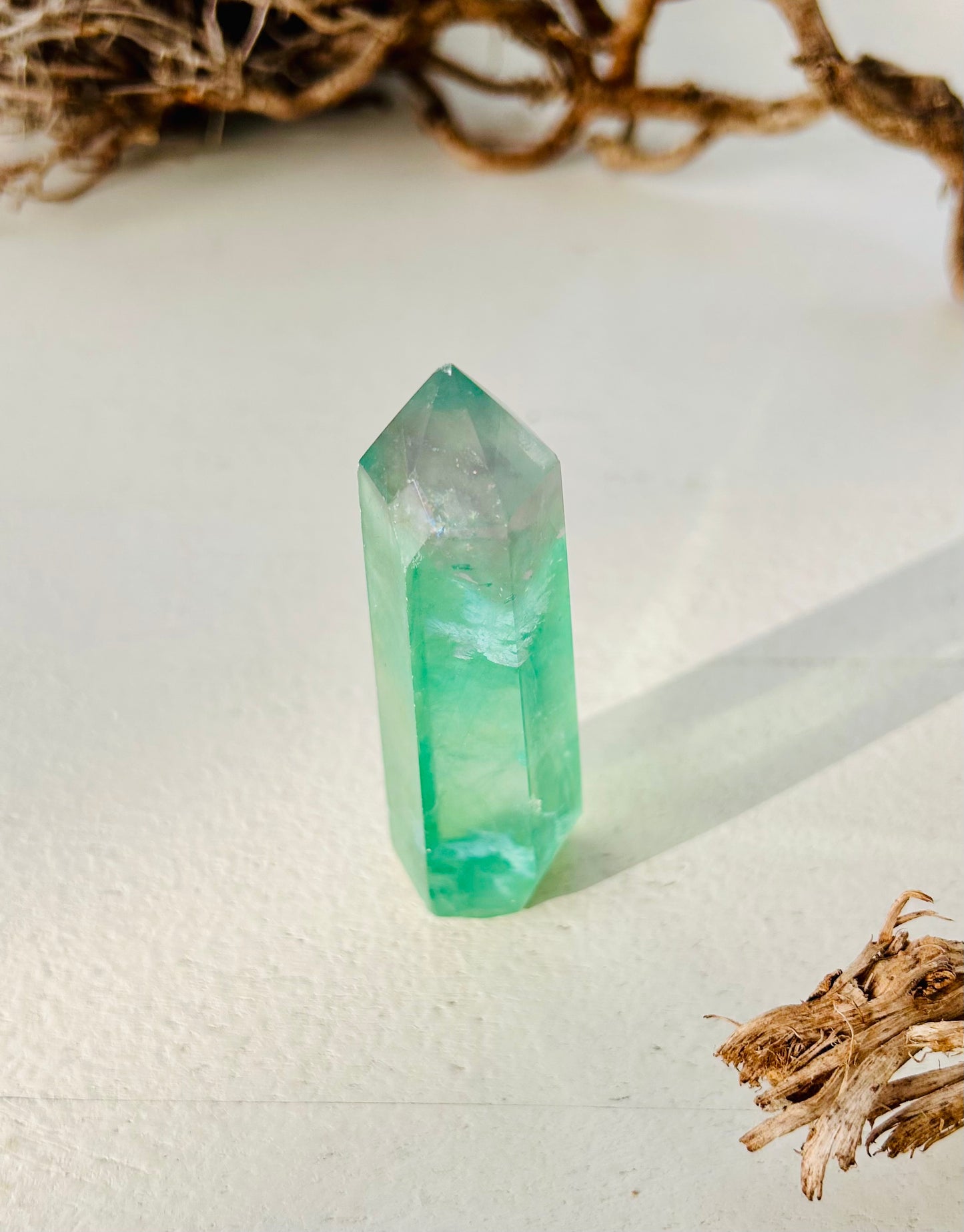 Pointe de fluorite | Pièces uniques