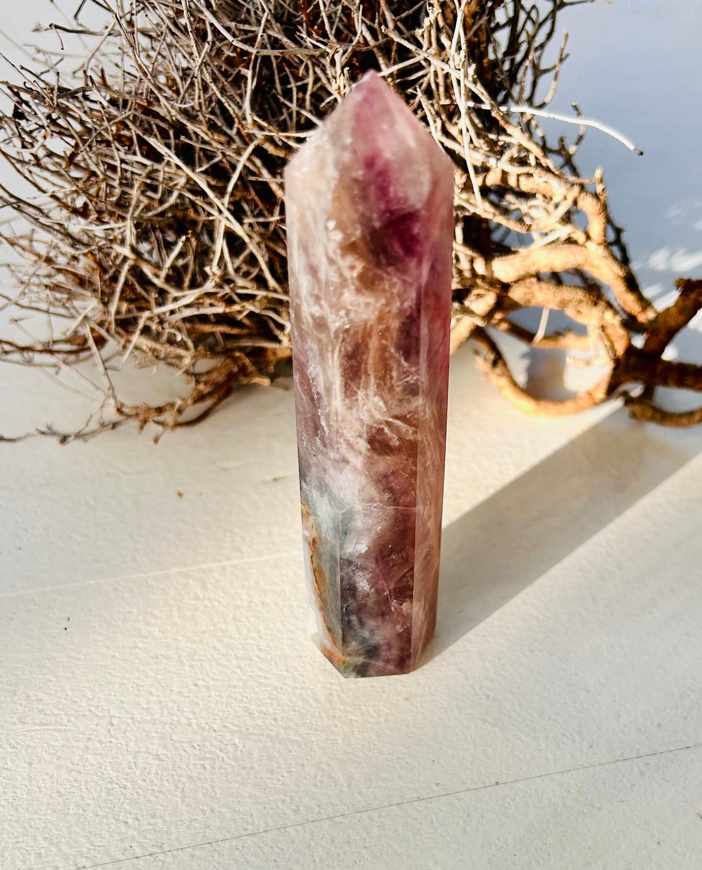 Pointe de fluorite | Pièces uniques