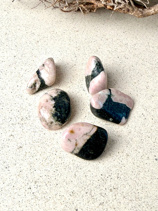 MARSHMALLOW STONE TROMMELSTEIN