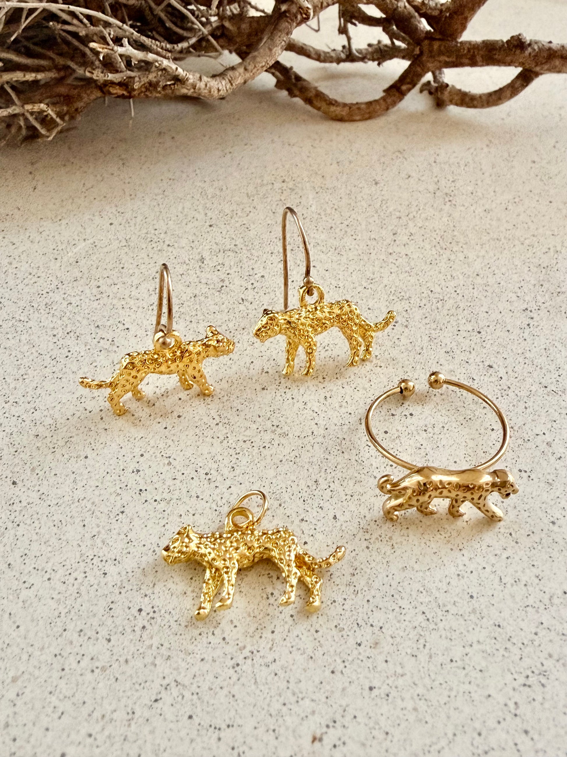 Savaria Schmuckset komplett Ring Ohrringe Anhänger Edelstahl
