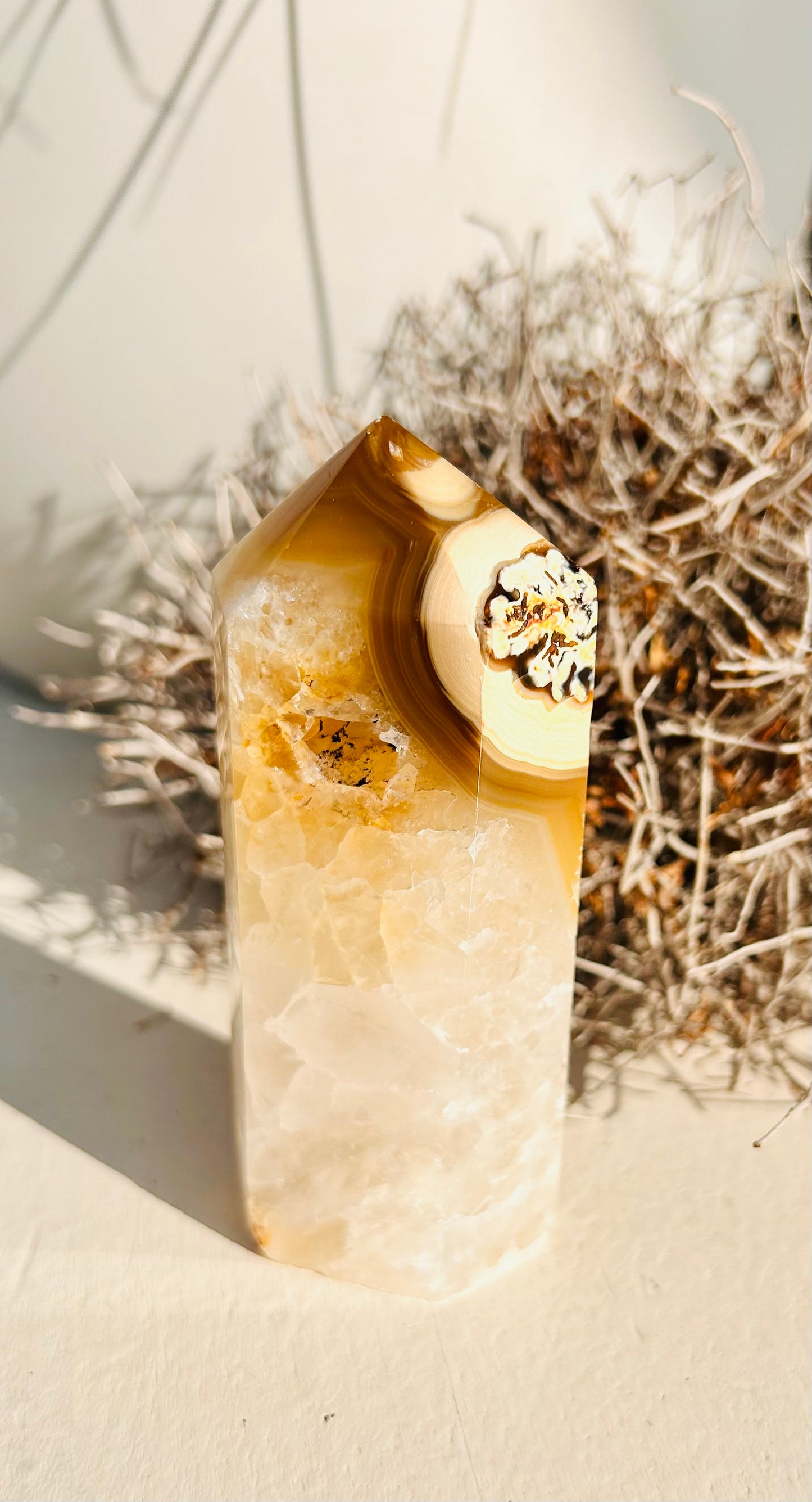 Pointes d'agate | pièces uniques