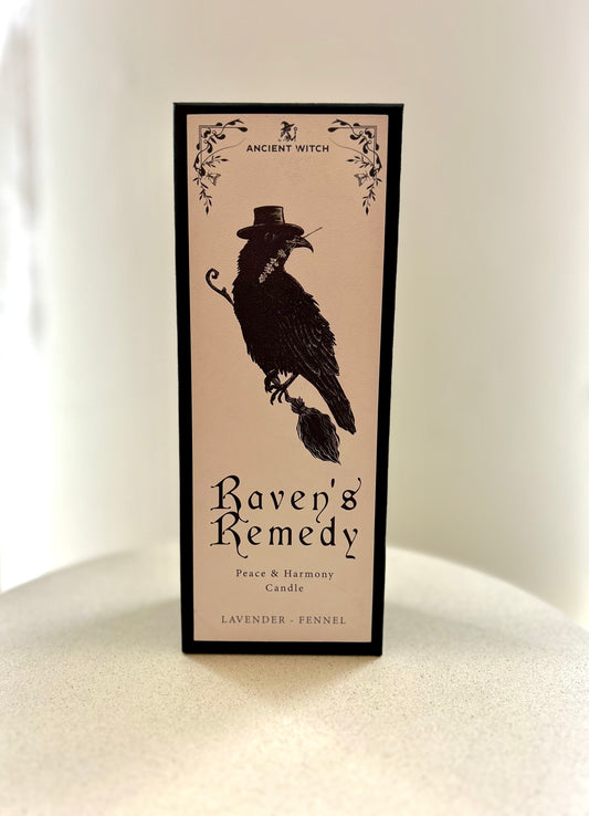 Ravens’ Remedy – Zauberkerze des Friedens & der alten Weisheit