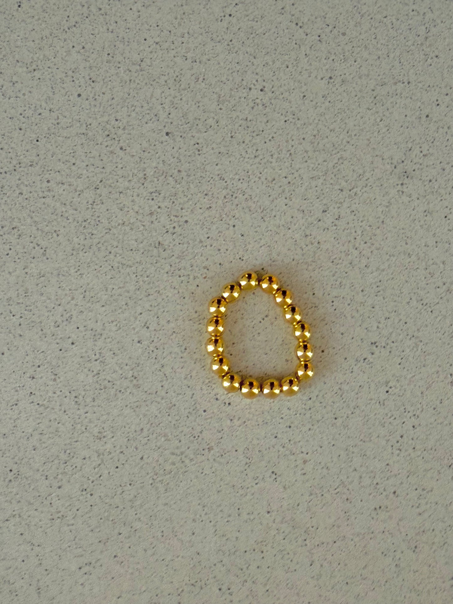 Perlenring auf Gummizug | verschiede Steinsorten