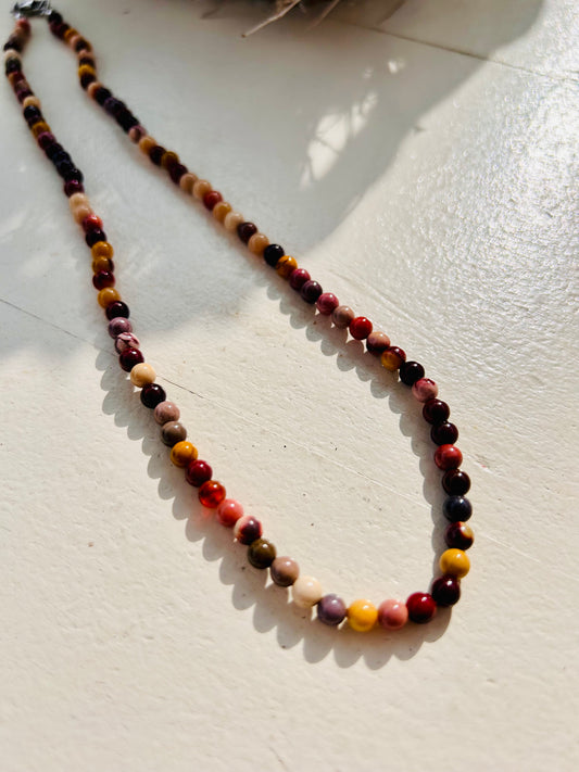 Mookait – Edelstein-Kette