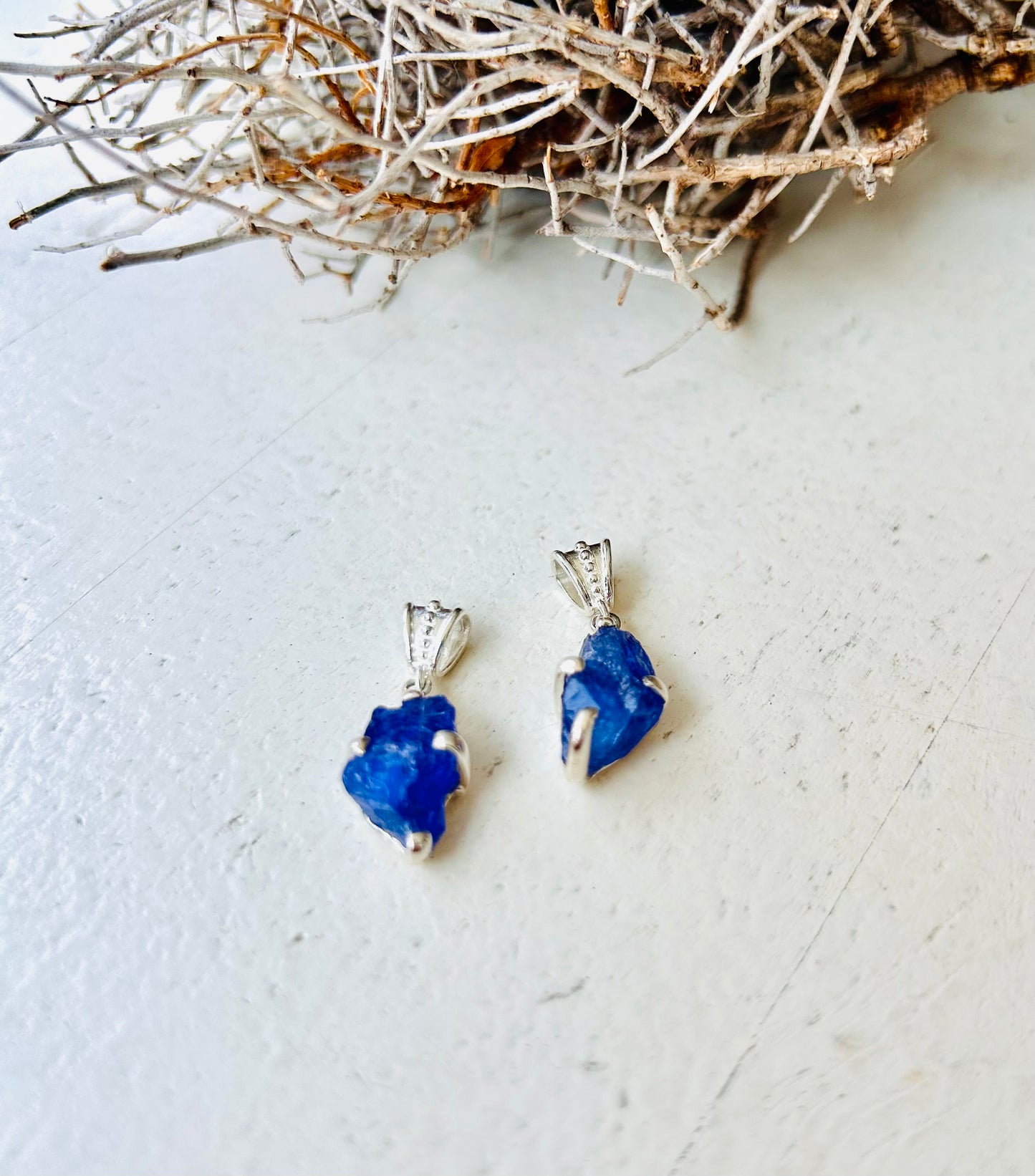 Pendentif tanzanite – argent 925