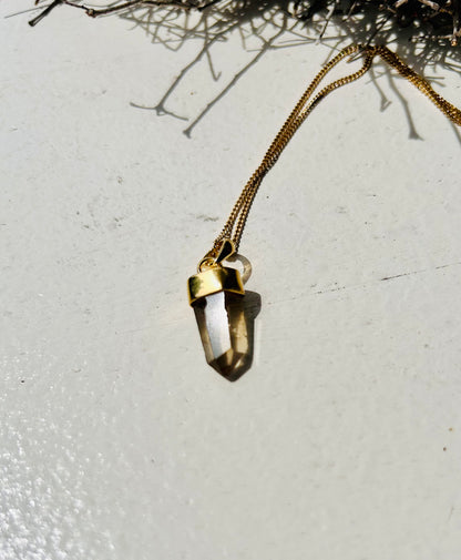 Pendentif en citrine