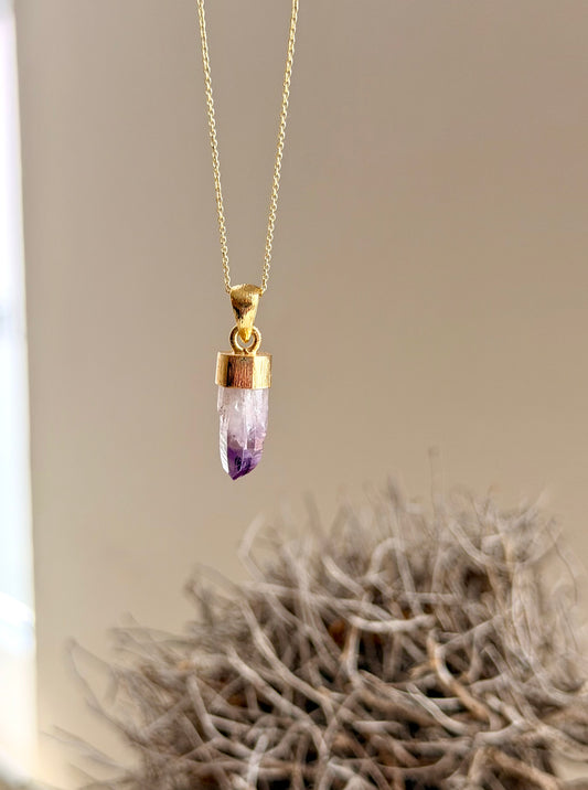 Amethystspitze Anhänger
