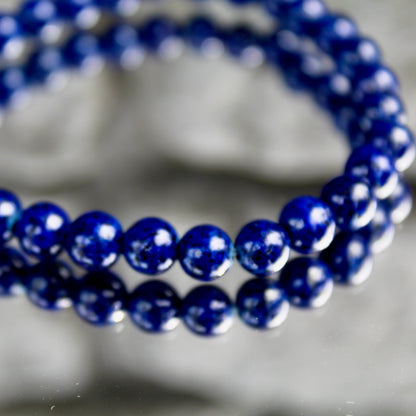 Bracelet en lapis-lazuli