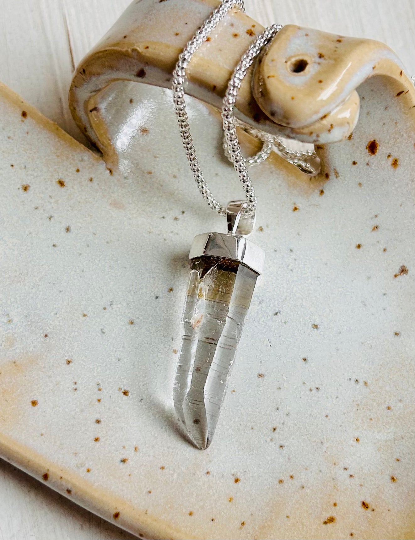 Lemurischer Kristall Anhänger (Kolumbien)