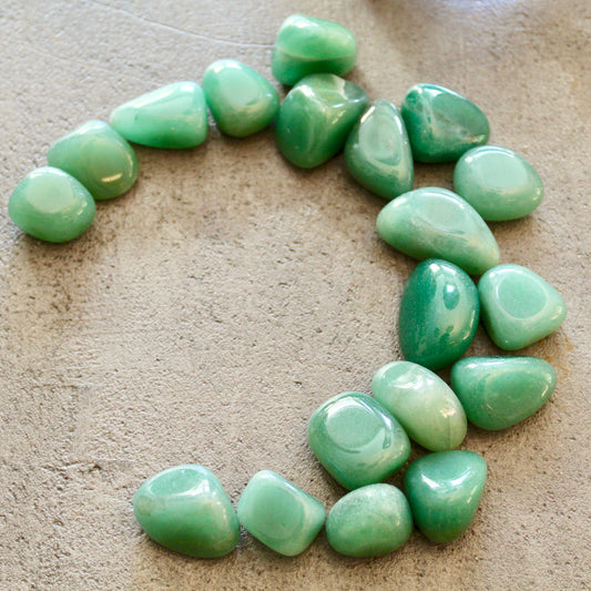 Pierre roulée d'aventurine