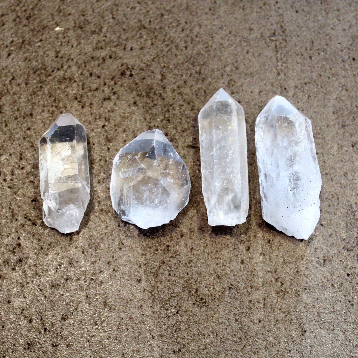 Pointes de cristal de roche | Grille de cristal