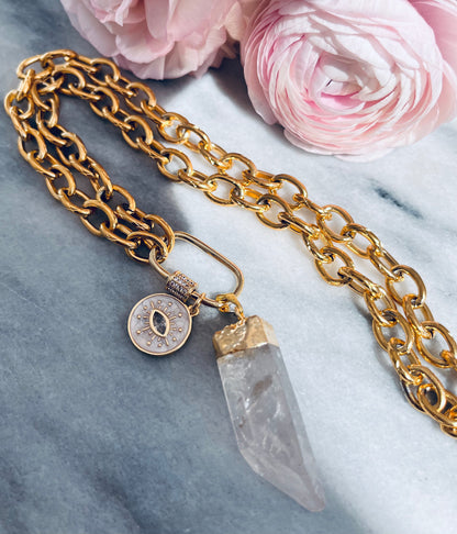 Hygieia - Collier statement en or