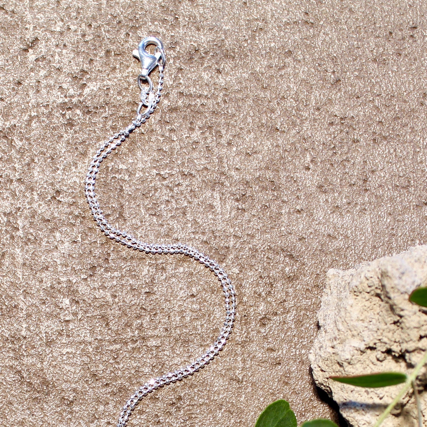 Chaîne à billes en argent 925 | 1,2 mm