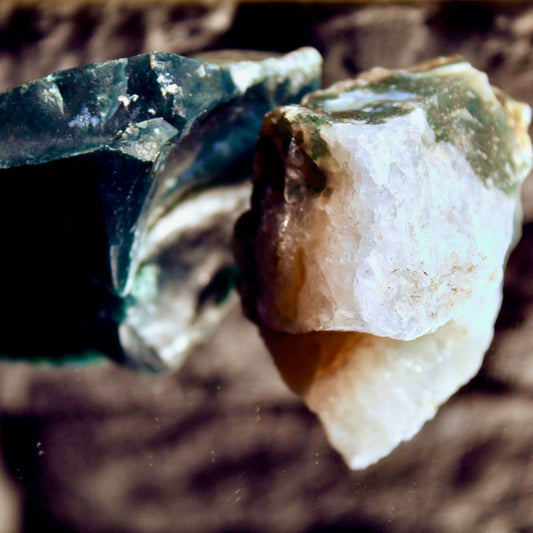 Moosachat Rohsteine | Wassersteine
