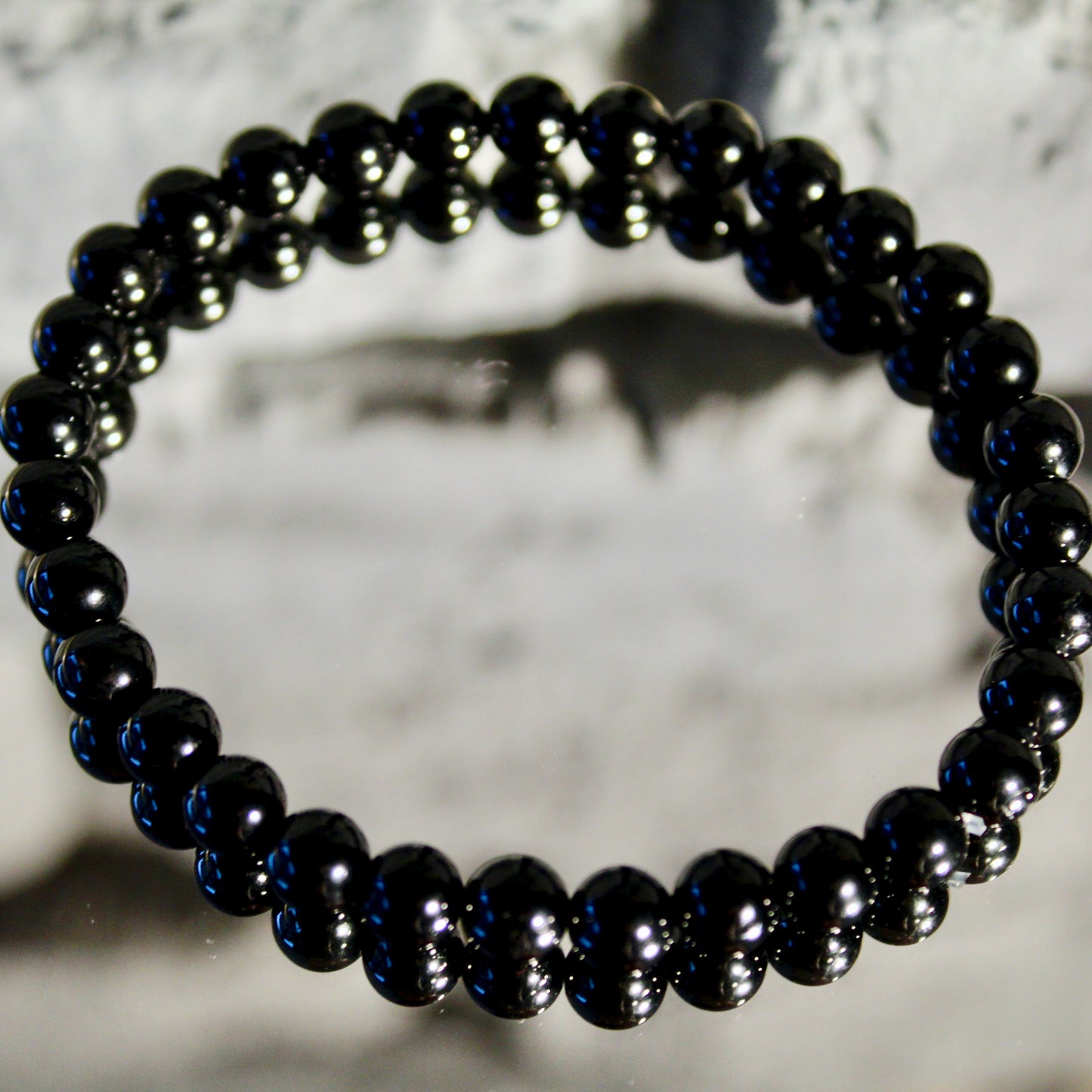 Bracelet d'obsidienne