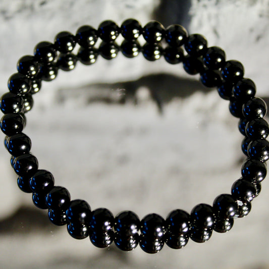 Bracelet d'obsidienne