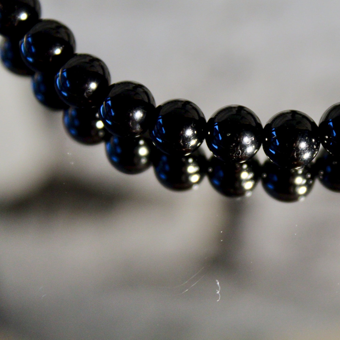 Bracelet d'obsidienne