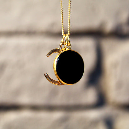 Collier en onyx | Black Luna