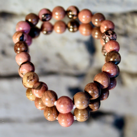 Rhodonit Armband