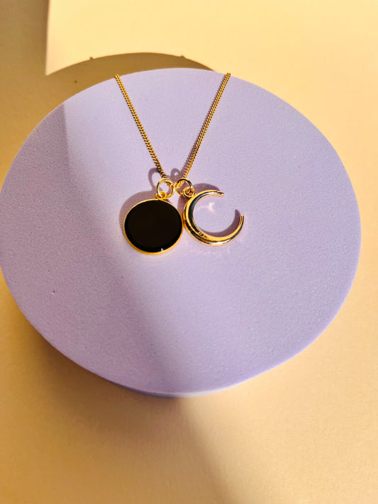 Onyx Kette | Black Luna